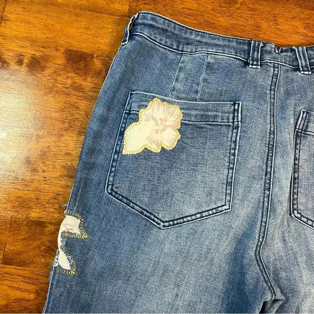 Anthropologie Pilcro and the Letterpress High Rise Trouser Bootcut 32 Petite - Picture 9 of 10
